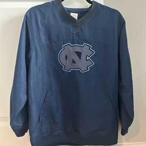 Nike Youth UNC Navy Blue Pullover Windbreaker